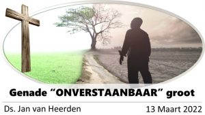 Genade "ONVERSTAANBAAR" groot