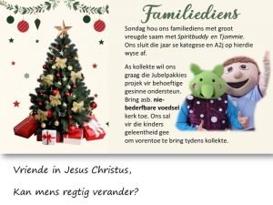 Familiediens (Erediens 27 November 2022)
