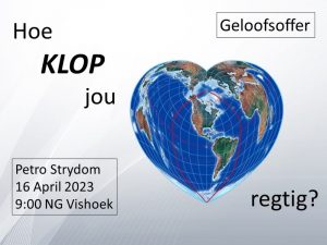 Hoe klop jou hart regtig? (Erediens 16 April 2023)
