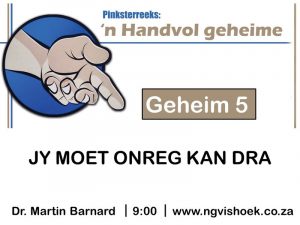 Jy moet onreg kan dra (28 Mei 2023)