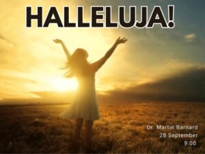Halleluja! (Erediens 28 Sep 2025)